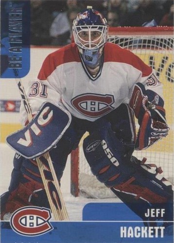 1999-00 In the Game Be A Player Memorabilia - Jeff Hackett #209