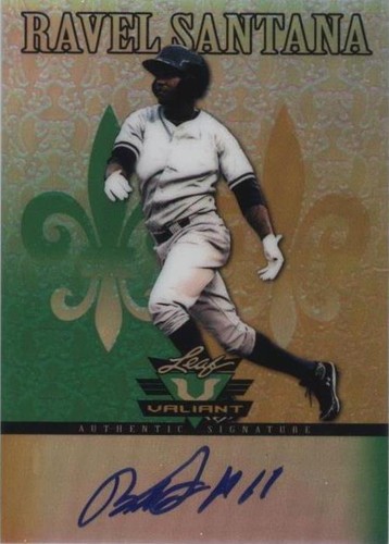 2012 Leaf Valiant - Ravel Santana #VA-RS2