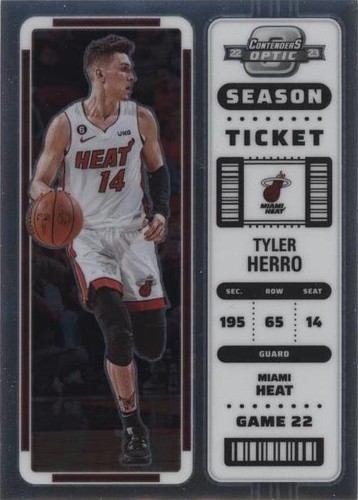 【美品】 Tyler Herro Red Prizms RC /299 2022-23 Panini Prizm Draft Picks Red Prizm /299 Tyler Herro