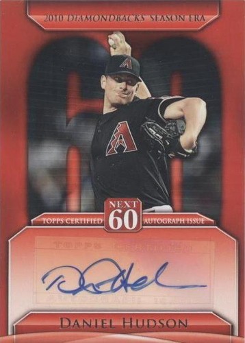 2011 Topps Update Series - Daniel Hudson #N60A-DH
