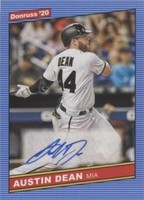 2020 Panini Donruss - Austin Dean #86S-AD