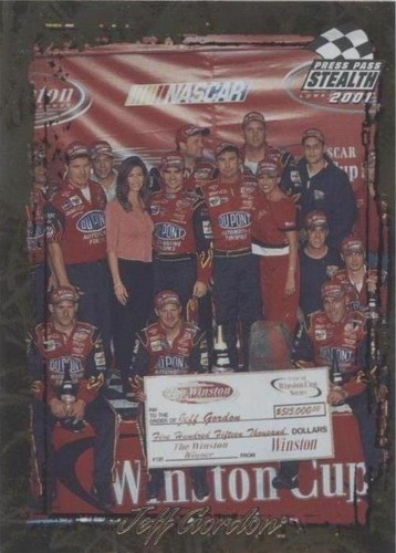 2001 Press Pass Stealth - Jeff Gordon #G63