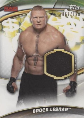2019 Topps WWE Money in the Bank - Brock Lesnar #SR-BL