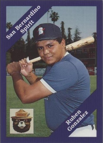 1989 Cal League California League - Ruben Gonzalez #82