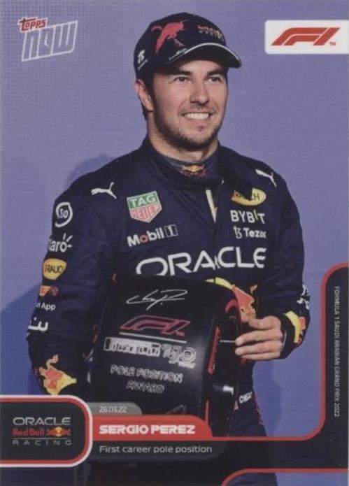 2022 Topps Now F1 - Sergio Perez #005