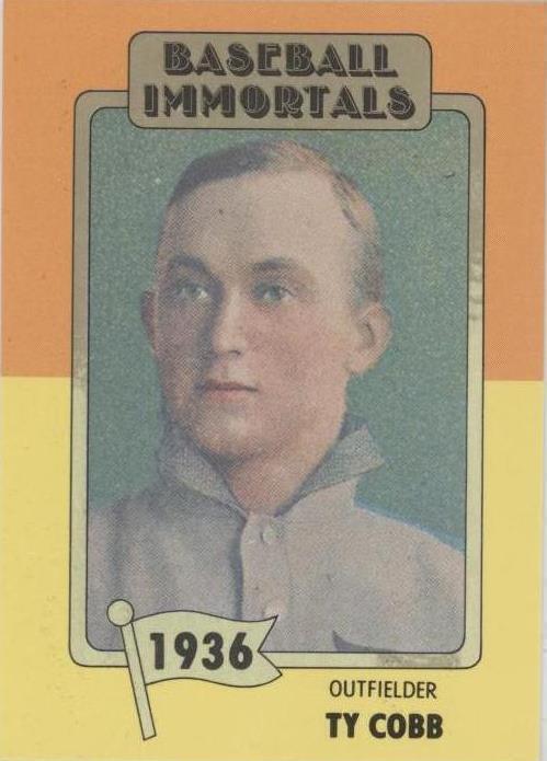1980-87 SSPC Baseball Immortals - Ty Cobb #2