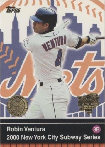 2000 Topps New York City Subway Series - Robin Ventura #7