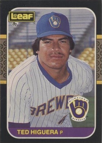 1987 Leaf Canadian - Teddy Higuera #95