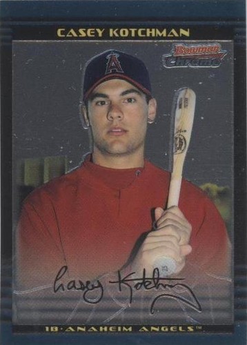 2002 Bowman Chrome Draft Picks & Prospects - Casey Kotchman #BDP101