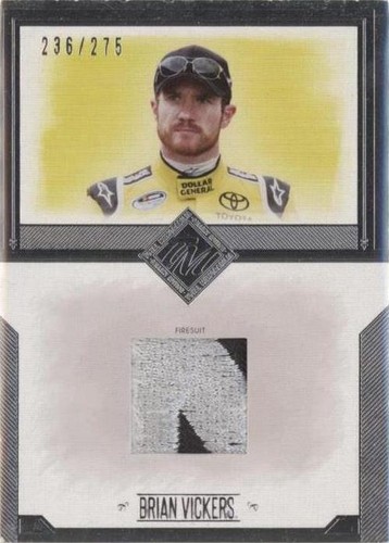 2014 Press Pass Total Memorabilia - Brian Vickers #TM-BV
