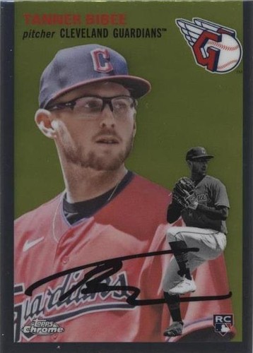 2023 Topps Chrome Platinum Anniversary - Tanner Bibee #160