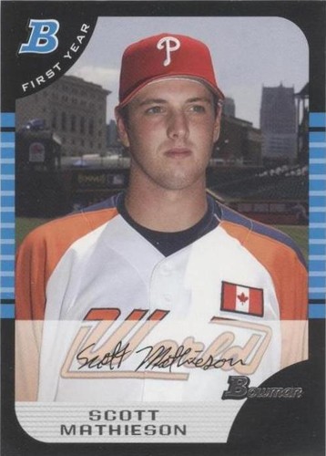 2005 Bowman Draft Picks & Prospects - Scott Mathieson #BDP126