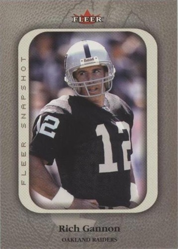 2003 Fleer Snapshot Rich Gannon #66