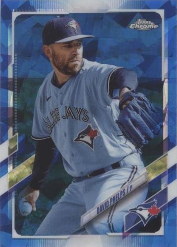 2021 Topps Chrome Update Series Sapphire Edition - David Phelps #US179
