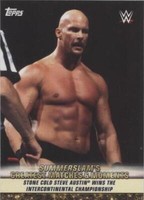 2019 Topps WWE Summerslam - Steve Austin #GM-15