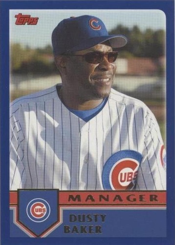 2003 Topps Traded & Rookies - Dusty Baker #T116