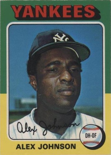 1975 O-Pee-Chee - Alex Johnson #534