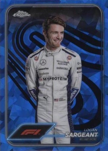 2024 Topps Chrome Sapphire Edition Formula 1 - Logan Sargeant #20
