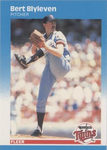 1987 Fleer - Bert Blyleven #536