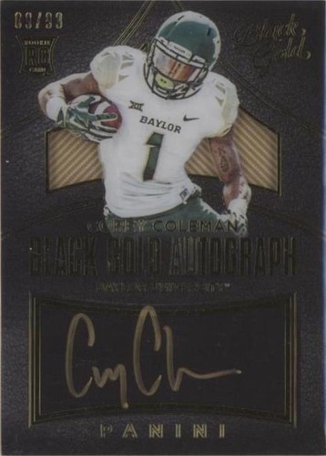 2016 Panini Black Gold Collegiate Corey Coleman #108