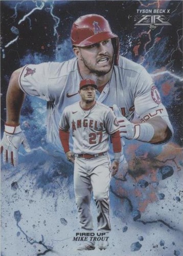2022 Topps Fire - Mike Trout #FIU-1