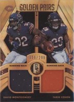2021 Panini Gold Standard David Montgomery Tarik Cohen #GP-CH