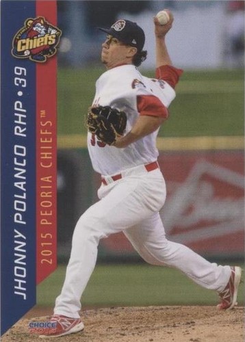 2015 Choice Peoria Chiefs - Jhonny Polanco #19