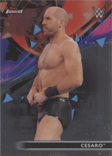 2021 Topps Finest WWE - Cesaro #48