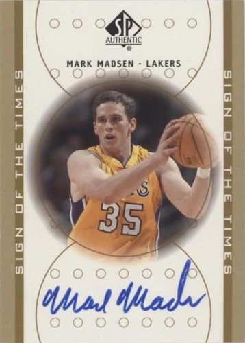 2000-01 SP Authentic - Mark Madsen #MM