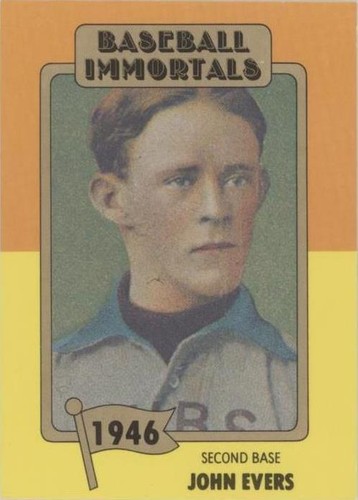 1980-87 SSPC Baseball Immortals - Johnny Evers #42