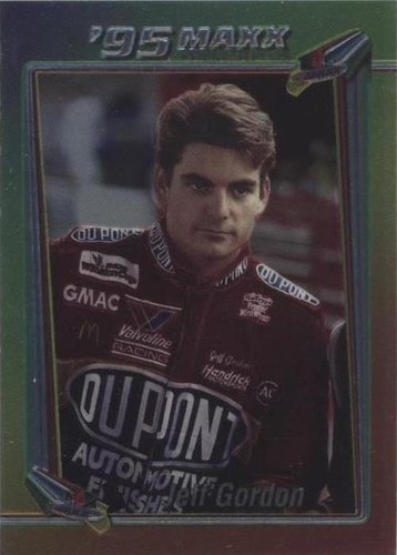 1995 Maxx Premier Plus Chromium - Jeff Gordon #24