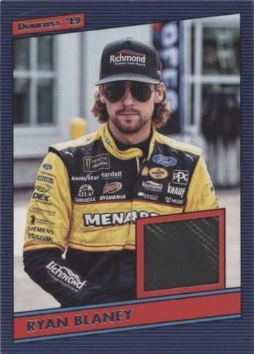 2019 Panini Donruss NASCAR - Ryan Blaney #86-RB
