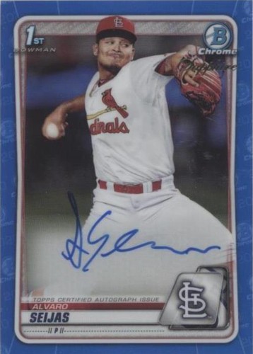 2020 Bowman Chrome Sapphire Edition - Alvaro Seijas #BSPA-AS