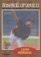 2011 Topps Heritage Minor League Edition - Luis Heredia #213