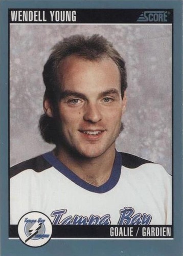 1992-93 Score Canadian - Wendell Young #511