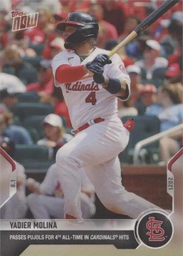 2021 Topps Now - Yadier Molina #601