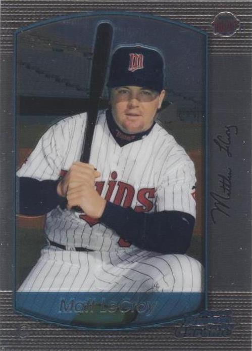 2000 Bowman Chrome - Matt LeCroy #257