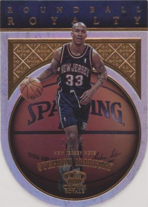Panini Crown Royale 2017-18 - Stephon Marbury #RR-39