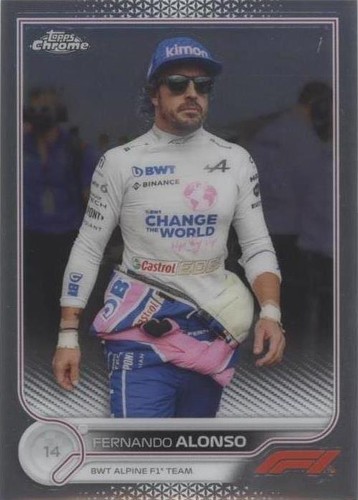 2022 Topps Chrome Formula 1 - Fernando Alonso #16