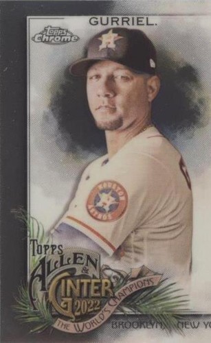 2022 Topps Allen & Ginter Chrome - Yuli Gurriel #103