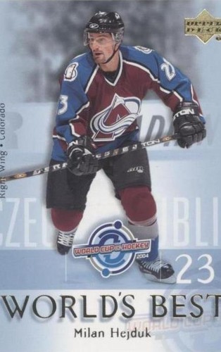 2004-05 Upper Deck - Milan Hejduk #WB8