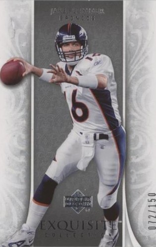 2006 Upper Deck Exquisite Collection Jake Plummer #18