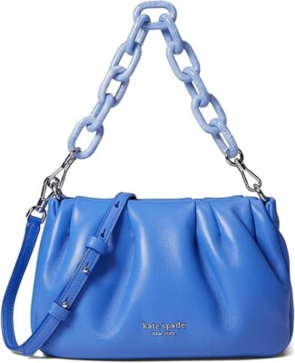 Kate Spade New York Souffle Smooth Leather Crossbody - Fluorite KE227