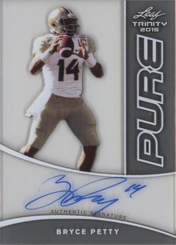 2015 Leaf Trinity Bryce Petty #PA-BP1