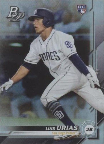 2020 Bowman Platinum Luis Gil Green Parallel 61/99 #TOP-67