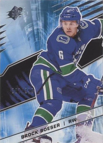 2018-19 SPx - Brock Boeser #8