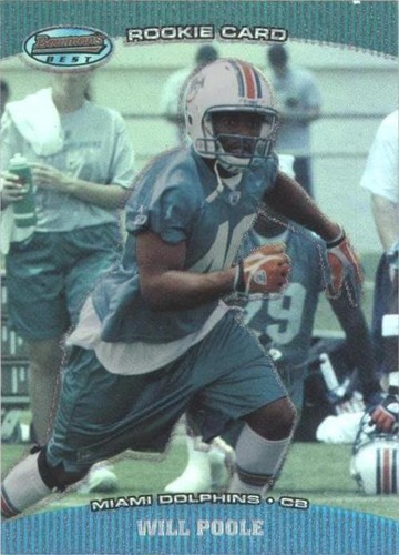 2004 Bowman's Best Will Poole #99