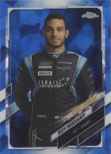 2021 Topps Chrome Sapphire Edition Formula 1 - Roy Nissany #72