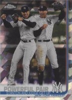 2019 Topps Chrome Sapphire Edition - Aaron Judge Giancarlo Stanton #444