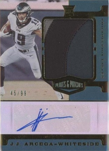 2019 Panini Plates & Patches J.J. Arcega-Whiteside #RPA-JJA